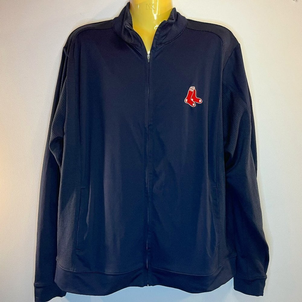 MLB Boston Red Sox Men's Full Zip Light Jacket - Size Large
